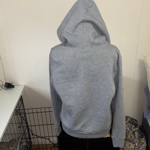 Women’s Hollister Gray California Hoodie Sz XL - Picture 4 of 8
